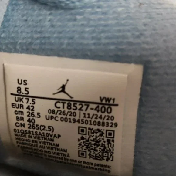Jordan 4 Retro College Blue